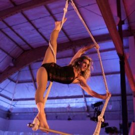 Female Trapeze Act