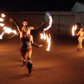 Fire Performing Group Demo