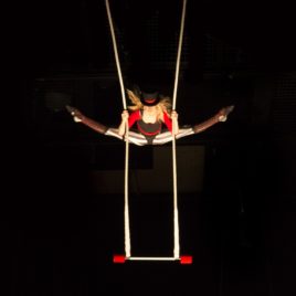 Swinging Trapeze Act